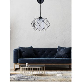 Resim Mediterian 3 Adet Siyah Beyaz Mika Kare Dekoratif Aksesuarlar, Metal, 25x70, Çok Amaçlı Ev Dekoru 