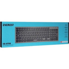 Resim Everest KB-BT88 Kablosuz Q Klavye 