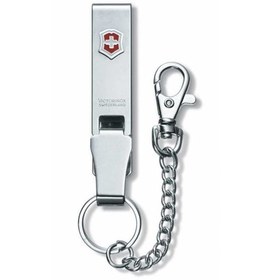 Resim Galatasaraykırtasiye Victorinox 4.1859 Kemere Takılı Çelik Anahtarlık 