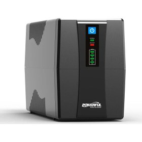 Resim Powerful SLE-650 650VA 600VA Line Intreractive UPS Kesintisiz Güç Kaynağı 