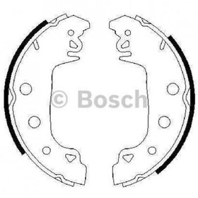 Resim Bosch Arka Balata Pabuçlu Ayar Lovyelı M131 R12 Taunus 