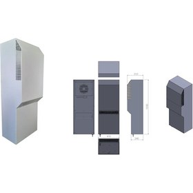 Resim Msc 2502VONPW1 2570 W Dikey Outdoor Endüstriyel Pano Klima 