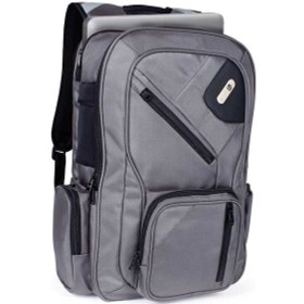 Resim Ful Usa Gunner Gri 17" Unısex Laptop Sırt Çantası 