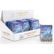 Resim Periboia Taşlı İstanbul Tasarımı El Aynası İnce Model 7 