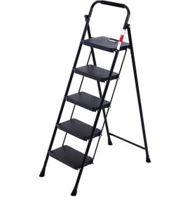 Resim 5 Basamak Siyah Merdiven Geniş Basamaklı Eurotower, Et5 