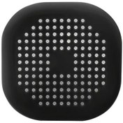Resim Cloudstore Siyah Silikon Kedi Tüyü Tutucu Lavabo Duş Filtresi Tıkanıklık Önleyici 