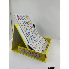 Resim Hype Store Oyuncak Ingilizce Manyetik Tabletli Silinebilir Kalemli 79 Parça Eğitici Ingilizce Harf Seti - Yazı Tahtalı 