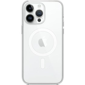 Resim İnci iPhone 14 Pro Max Için Magsafe Özellikli Mika Sert Kristal Şeffaf Kılıf 