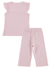 Resim Civil Girls Kaprili 10-13 Yaş Pijama Takımı - Pembe - Pembe / 10-11 Yaş 