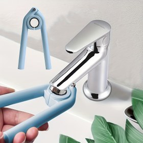 Resim Ergonomik Çok Fonksiyonlu Musluk ve Lavabo Kurulum Aracı - Plastik Filtre Temizleme Anahtarı ile Pürüzsüz Yuvarlak Tutma, Kolay Kurulum ve Çıkarma, Kanalizasyon Görevleri için Rahat Tasarım, Musluk Duvar Montajı | Ergonomik Kolu | Dayanıklı Plastik 