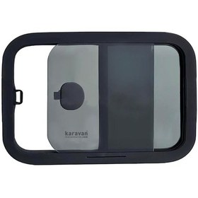 Resim Sürgülü Karavan Camı 50x30cm Oval Köşe Yerli-69 