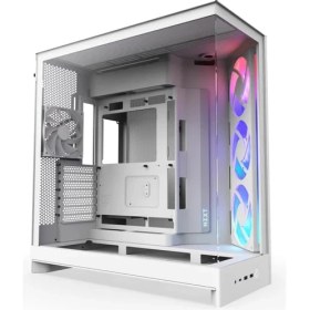 Resim Nzxt H Series H9 Flow Rgb CM-H92FW-R1 Beyaz Atx Mid Tower Gaming (Oyuncu) Kasa 