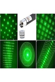 Resim OKTAY SESAL VIP 100 MW GREEN LASER POINTER 100 MW YEŞİL LAZER 4 BAŞLIKLI KUTULU YEŞİL LAZER KAMP DAĞCI IŞIKLARI 