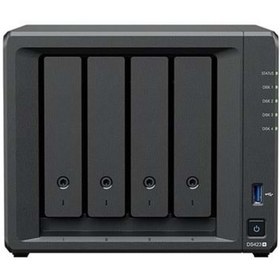 Resim Synology DS423 Celeron Qc- 2 GB Ram- 4-Diskli Nas Server (Disksiz) 