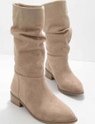 Resim Bambi Vizon Süet Kadin Bot & Bootie K02527282802 Bambi