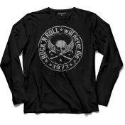 Resim Kendim Seçtim Rock N Rock'n And Roll Wıl Never Dıe 1971 2 Uzun Kollu Tişört Baskılı Çocuk T-Shirt 