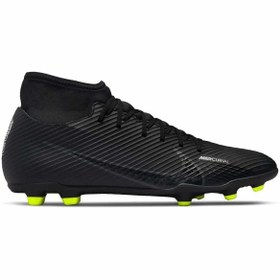 Resim Nike Superfly 9 Club Fg Mg Erkek Krampon Ayakkabı Dj5961-001-siyah 