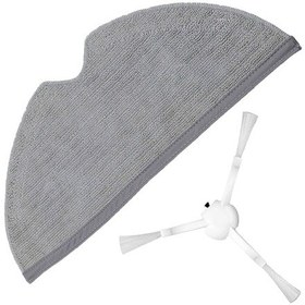 Resim Xiaomi Uyumlu Mi Robot Vakum 2 Pro + Robot Süpürge Yan Fırça Mop (550936000) 