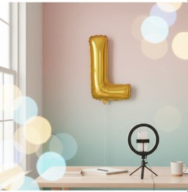 Resim Runaway L Harf Folyo Balon 1m Parti Ve Dekor Çok Renkli 