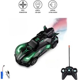 Resim Mj Toys Uzaktan Kumandalı Şarjlı Duman Atan Araba 1:20 Full Fonksiyon Kum 