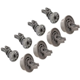 Resim Parmis Beko D3001S Bulaşık Makinesi Sepet Tekerleği 4 Alt 4 Üst Teker Takımı ST0010-4-9 