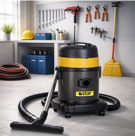 Resim STAR MAKİNA Islak ve Kuru Elektrikli Süpürge 3420 WD Plastik 