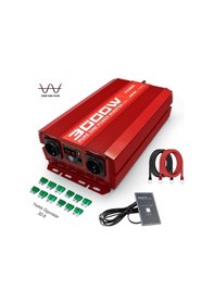 Resim KOBB KBN3000 12V/220V 3000Watt Tam Sinüs Dönüştürücü İnvertör 