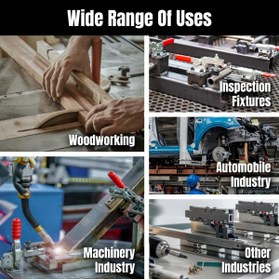 Resim MAMMUD GoodHand GH-72410 Ağır Hizmet Tipi Geçiş Kelepçesi | 2400 kg Kapasiteli Dayanıklı Kelepçe - Büyük Öl 