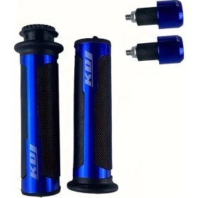 Resim Hightower Evrensel Alüminyum Alaşım Motosiklet Gaz Kolu Kapağı Blue Cnc Modifiye Aksesuar 