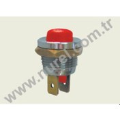 Resim Mini Metal Buton Kirmizi 504594226 