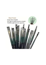 Resim Resim Fırça Seti 24 Adet-4 Farklı Model, Akrilik Boya, Yağlı Boya, Guaj Boya, Üstün Kalite 