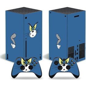 Resim Aircraft Jzcat Microsoft Xbox Serisi S Çıkartması İçin Oyun Konsolu Tam Sarma Çıkartması -42 