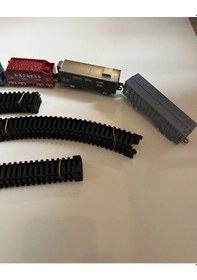 Resim Tren Hareketli Pilli Işıklı 19 Parçalı Çok Renkli 