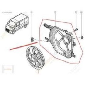 Resim Renault Fan Şasesi Trafic 2 