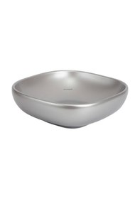 Resim Smanni - Alya 41 Tezgah Üstü Lavabo Mat Platin - Lv1130-208- Platin 