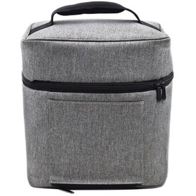 Resim Homyl Kamp Yürüyüş Için Taşınabilir Su Şişesi Saklama GRİ 