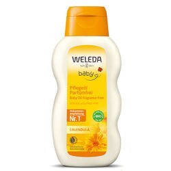 Resim Weleda Calendula Organik Parfümsüz Bebek Yağı 200 ml 