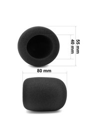 Resim Zenger Ze-7131 El Mikrofon Süngeri Siyah Standart Tekli 