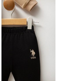 Resim U.S. Polo Assn. U.s.polo Assn Erkek Bebek 2li Takım - Bej Bej 