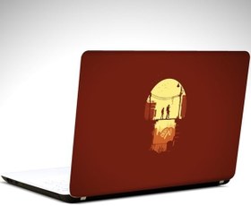 Resim Köprü Minimal Laptop Sticker 10 Inch (25X19Cm) 