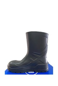 Resim Technoboots O4 Koyu Yeşil 27 Cm. Tpu Poliüretan Kısa Çizme %100 Su Geçirmez Çelik Burunsuz 