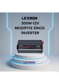 Resim Lexron 12v/300w Modifiye Sinüs Inverter 