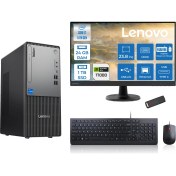 Resim Lenovo Thinkcentre Neo 50T Gen5 Intel Core I7 14700 24GB Ddr5 1tb SSD 23.8 Inç Monitör Freedos Quadro T1000 4gb Masaüstü Bilgisayar 10002412UAS0GL00F08 + Zetta Flash Bellek 