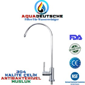 Resim AQUA DEUTSCHE ELEGANCE BEYAZ 7 FİLİTRE 14 AŞAMA 8 LİTRE ALKALİ MİNERAL VE JAKOBİ TATLANDIRICILI SU ARITMA CİHAZI 