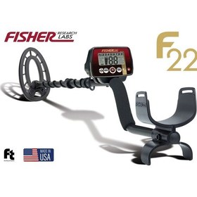 Resim Fısher F22- 22cm Concentric Elips Başlık İle Define Dedektörü 