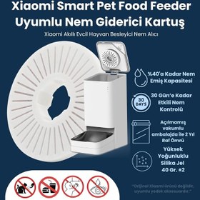 Resim TechCore Xiaomi Smart Pet Food Feeder Uyumlu Nem Giderici Kartuş (Nem Alıcı Kurutucu Desiccant) (6) 