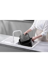 Resim Xiaomi Xxl Yağsız Airfryer, 6 Lt 1500 W 8 Program, Dijital Ekran, Sıcak Hava Fritözü, Siyah 