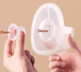 Resim Elektrikli Göğüs Pompası - Eller Serbest, Taşınabilir, Sessiz, 4 Emiş Modu ve 9 Emiş Seviyesi ile 