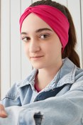 Resim Babygiz Kız Çocuk Fuşya Bandana 