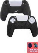 Resim Beboncool IV-P5227 Terletmez Playstation 5 Ps5 Dualsense Joystick Silikon Kılıf 